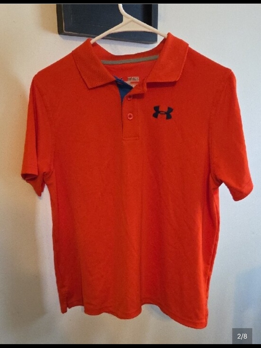 Under Armour Boys' Orange Polo Shirt